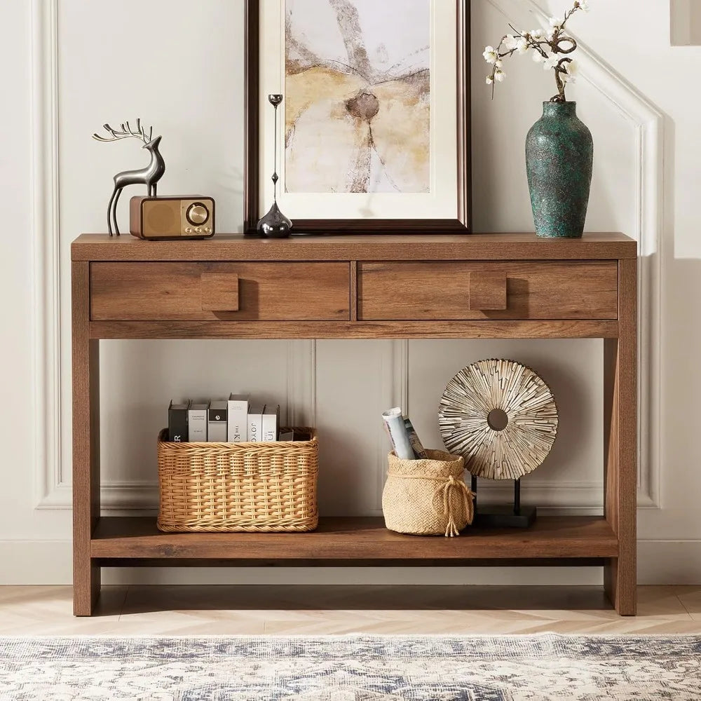 Entryway Console Table with Drawers