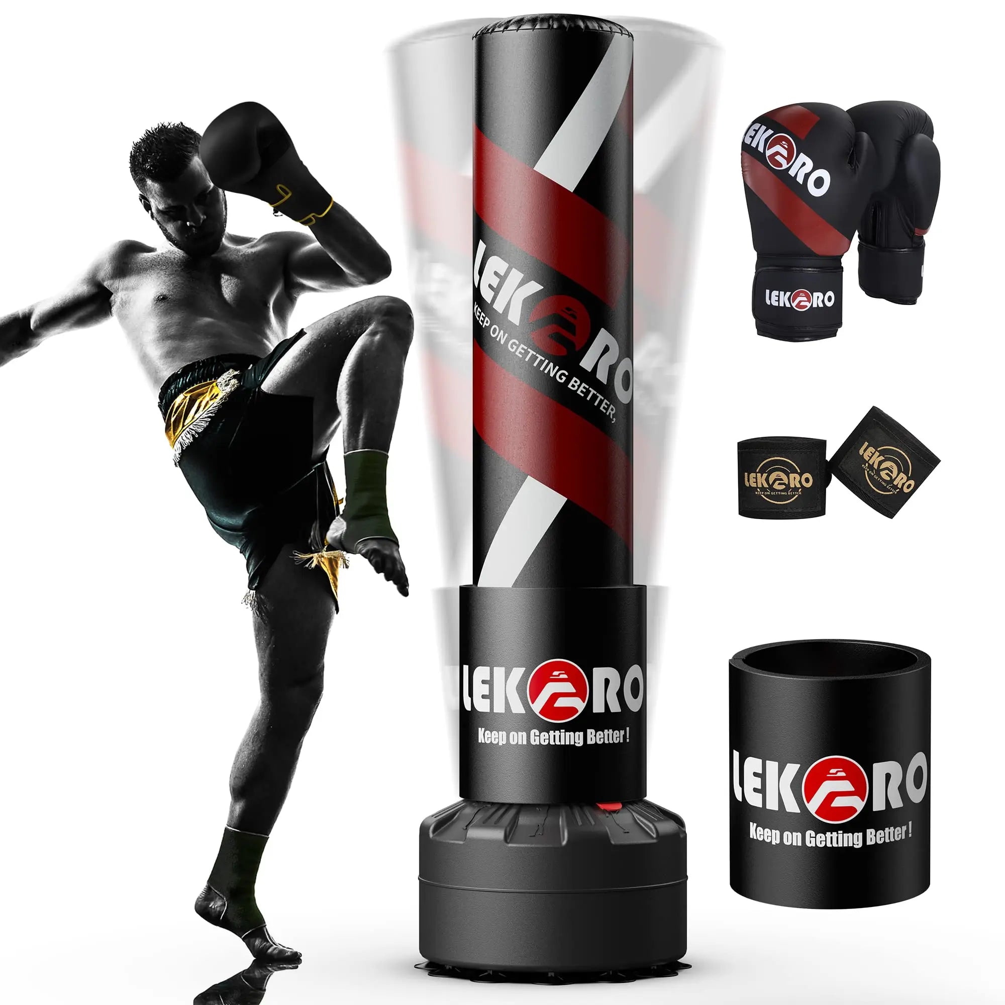Boxing  Standing  Tower Punching Bag