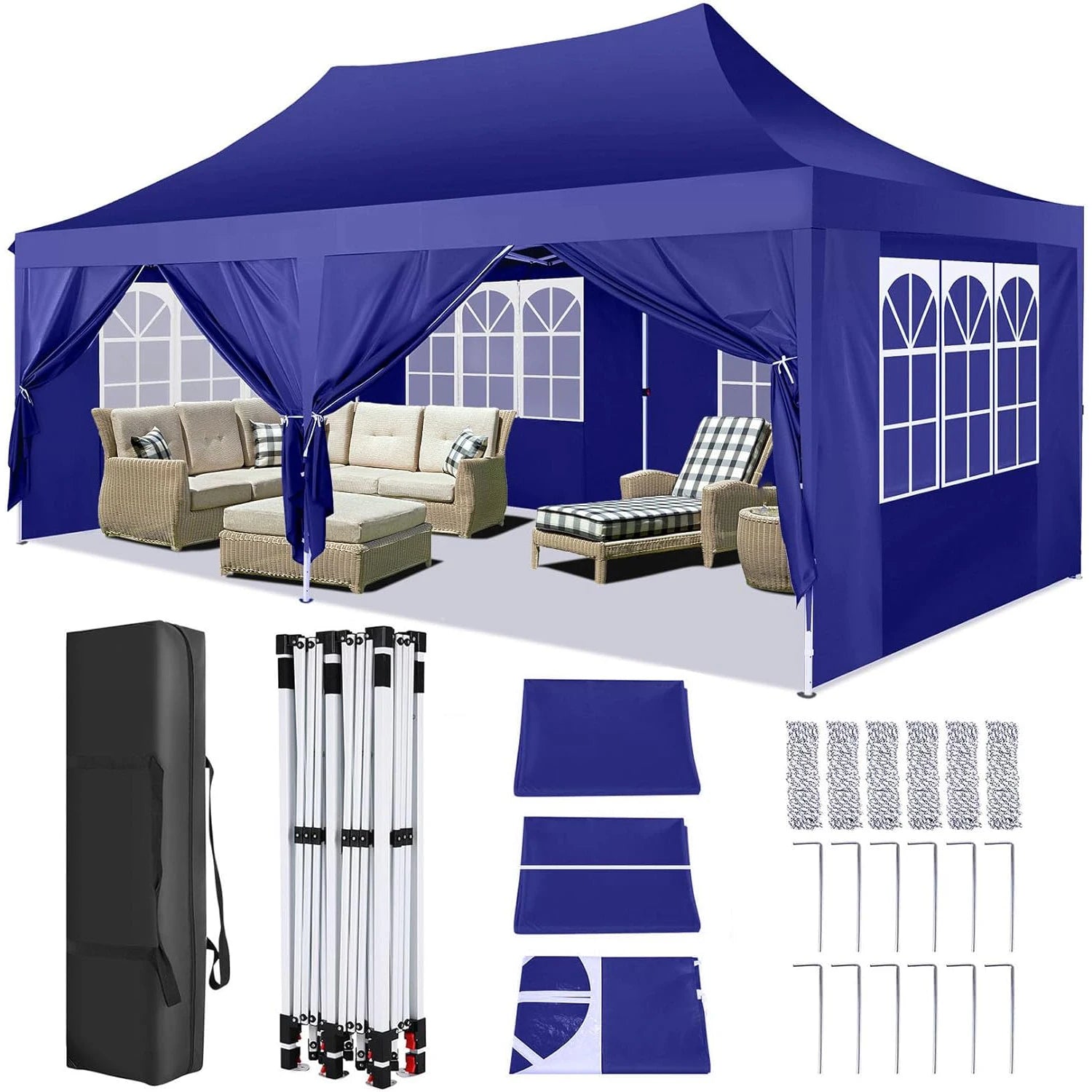 10x20ft Pop Up Canopy Gazebo