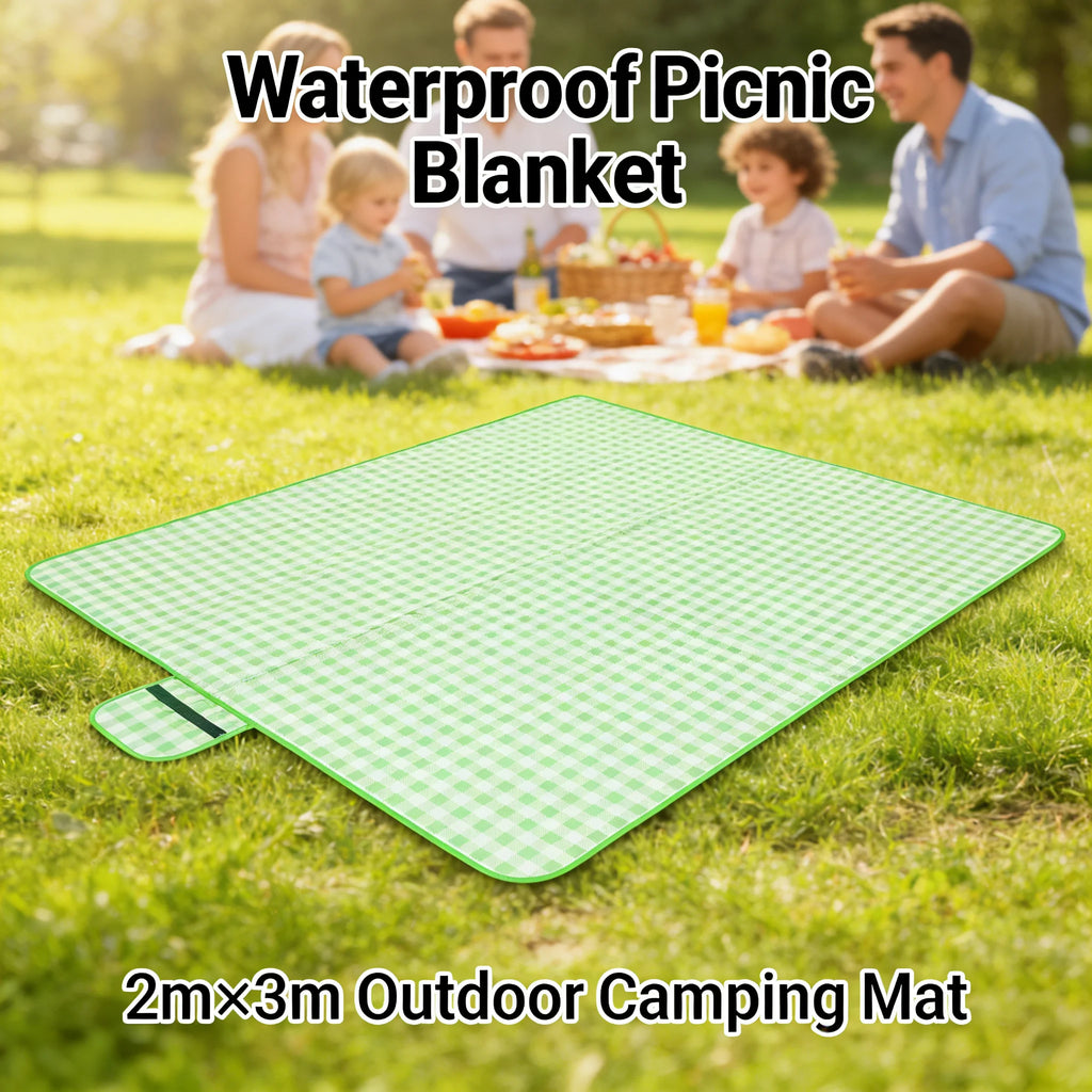 2m X 3m Waterproof Picnic Blanket