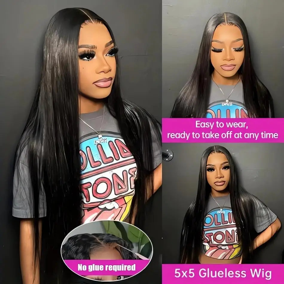 Natural Brazilian Transparent Wigs