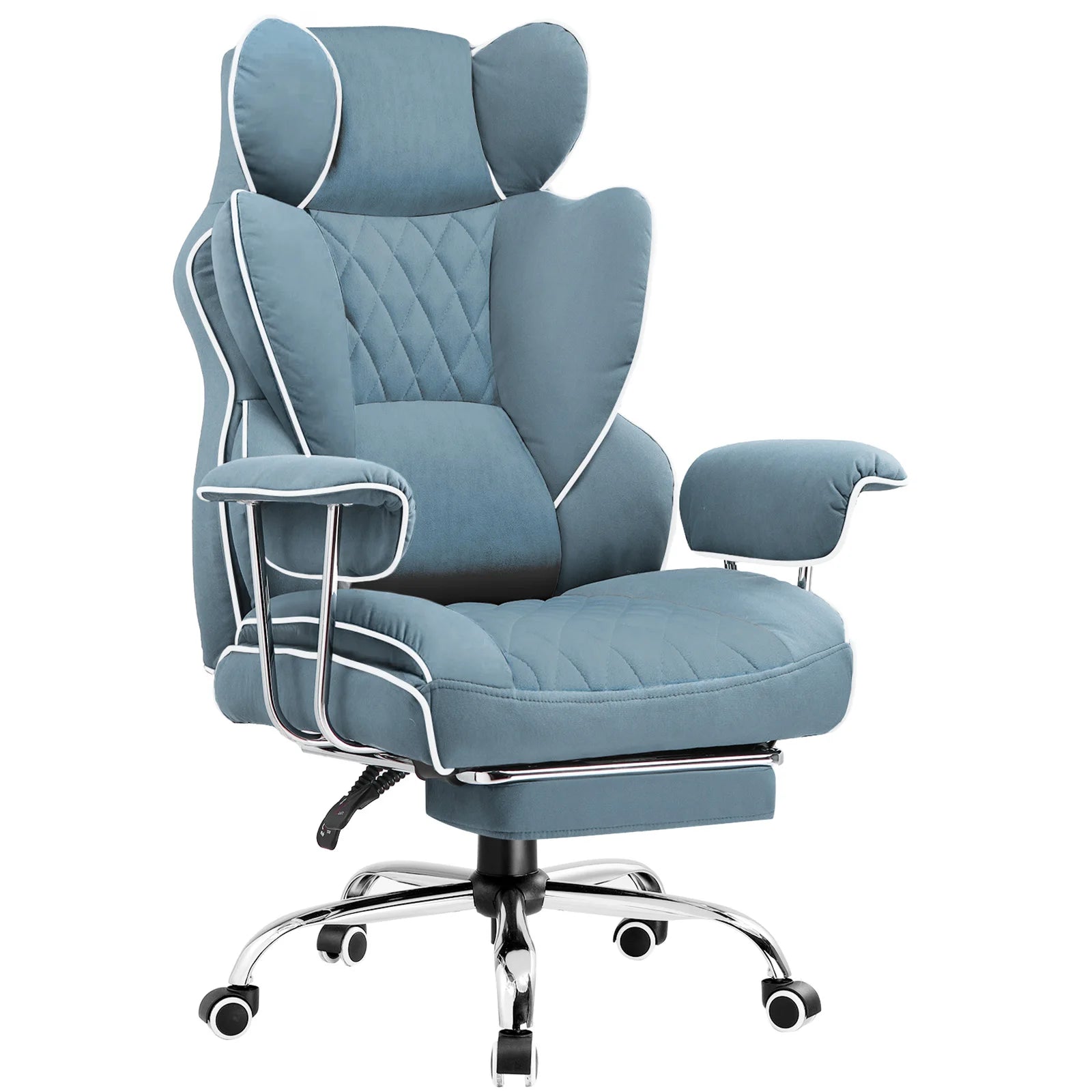 Big and Tall Gaming Chair with Pocket Spring Lumbar
