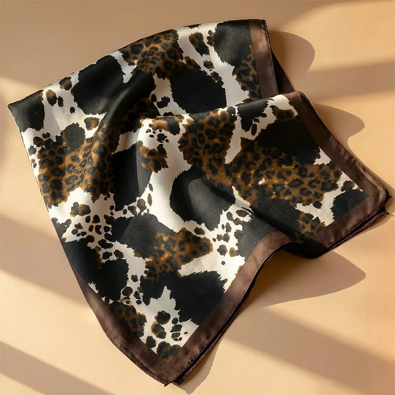 Chain Silk Scarf