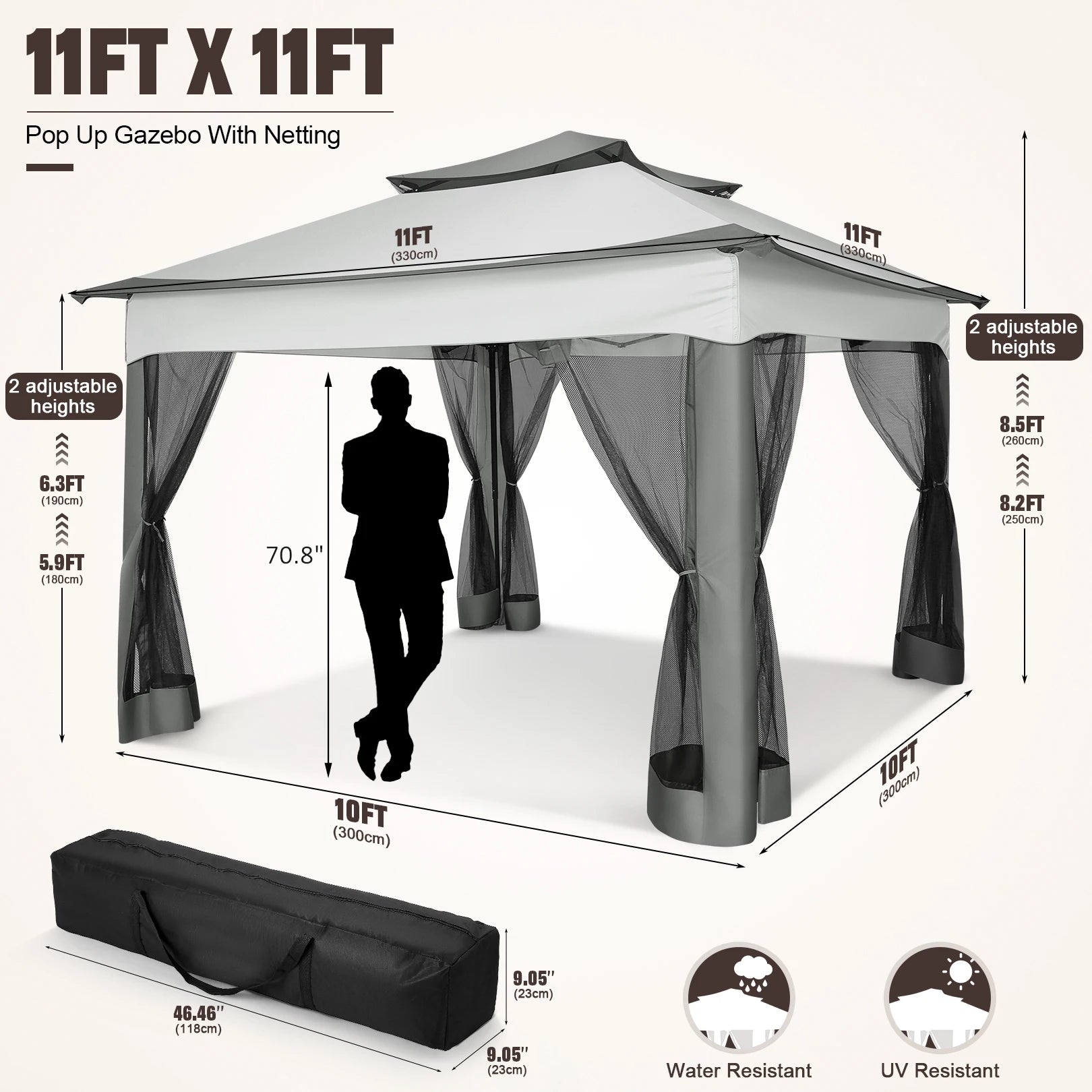 12x12 Pop up Gazebo