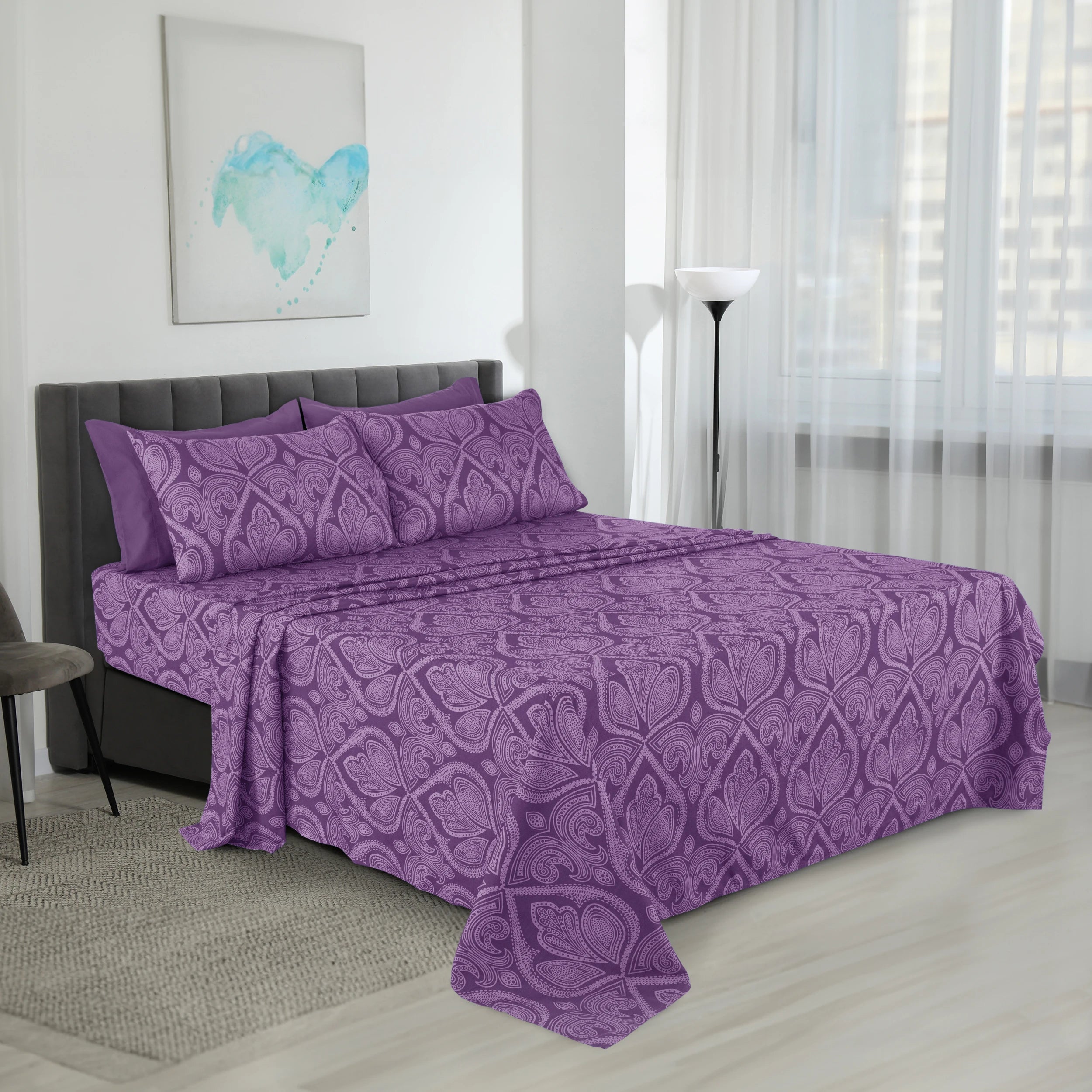 Luxurious Printed Bed Sheets