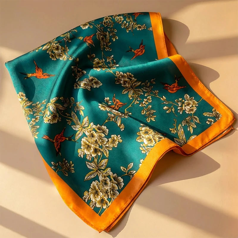 Chain Silk Scarf