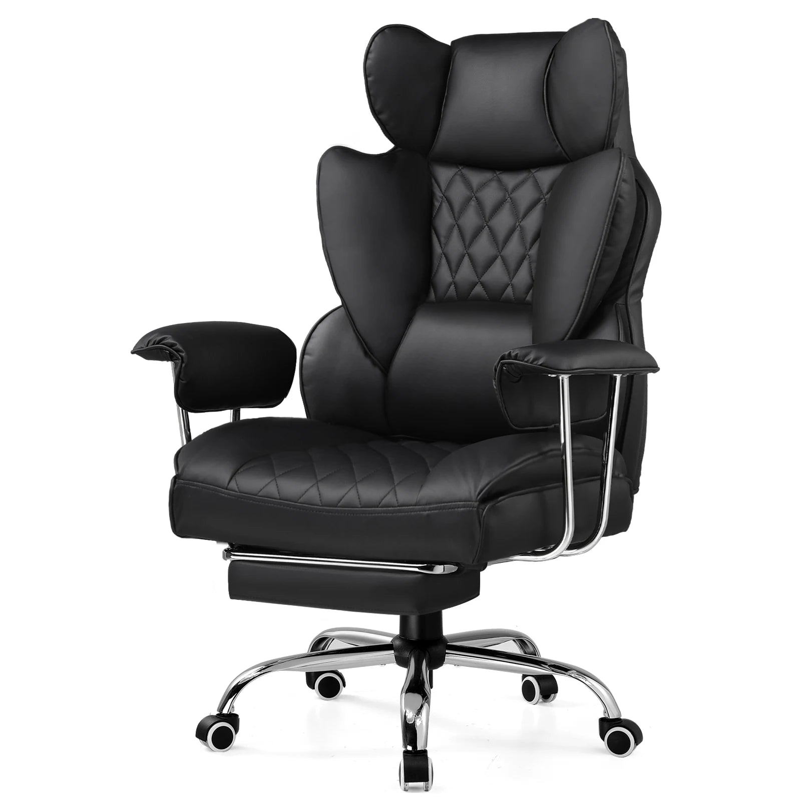 Big and Tall Gaming Chair with Pocket Spring Lumbar