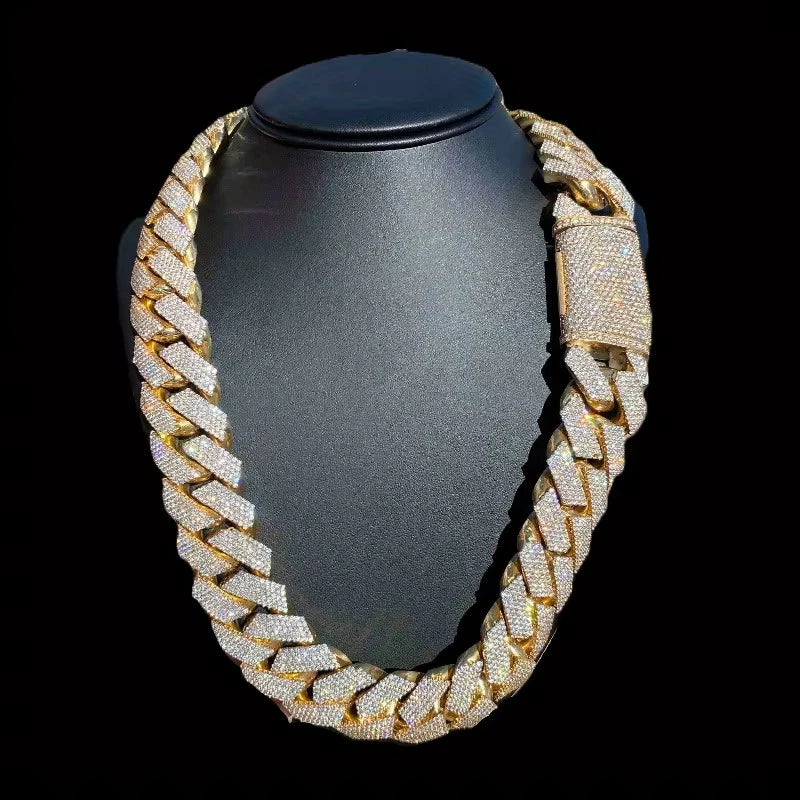 Iced Out Miam Link Necklace