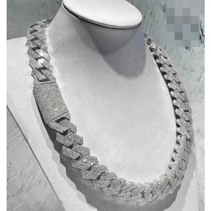 Iced Out Miam Link Necklace