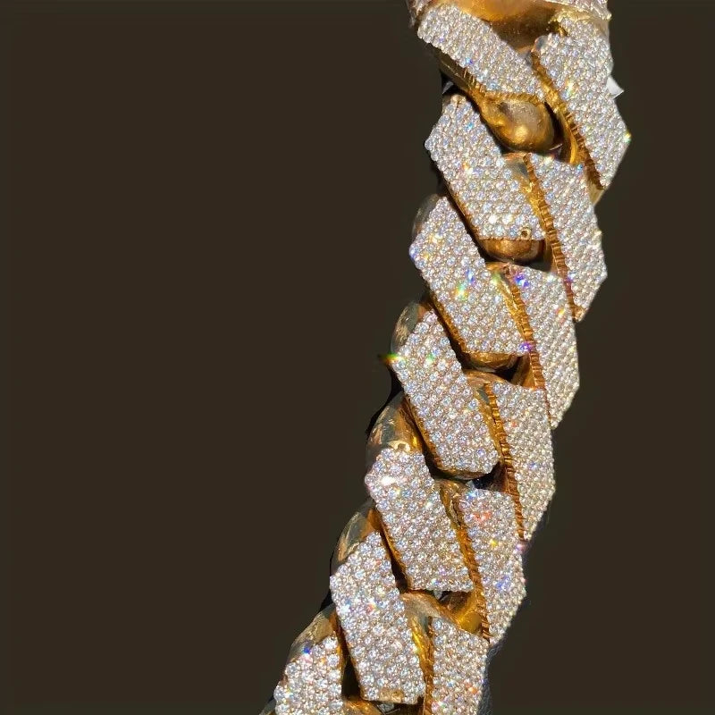 Iced Out Miam Link Necklace