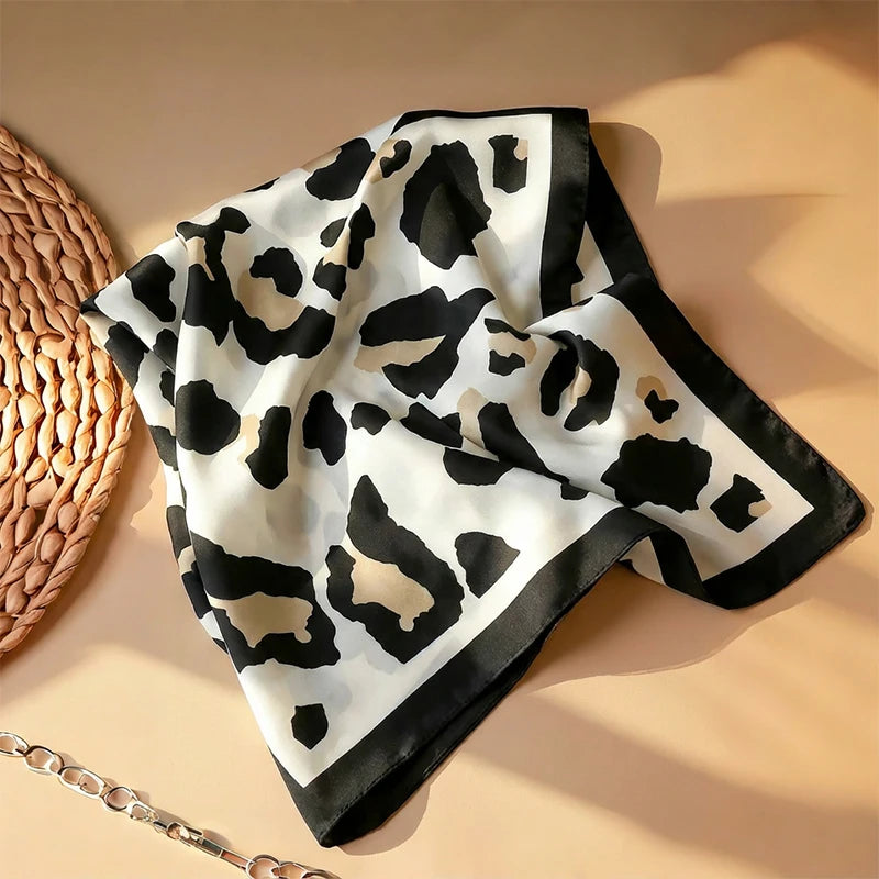 Chain Silk Scarf