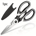 Multifunctional Kitchen Scissors Black