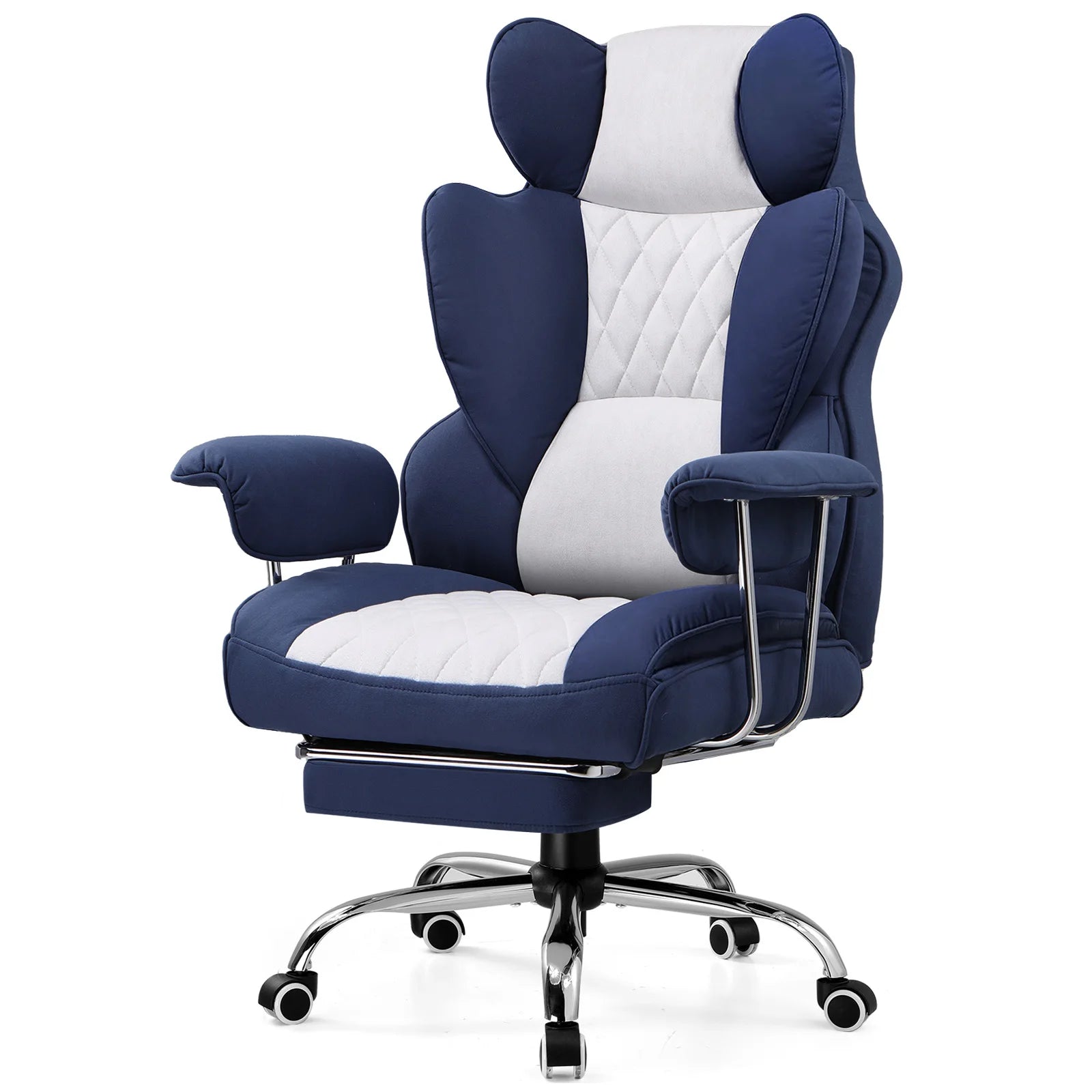 Big and Tall Gaming Chair with Pocket Spring Lumbar