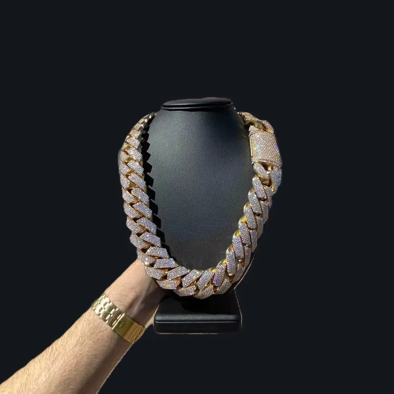 Iced Out Miam Link Necklace