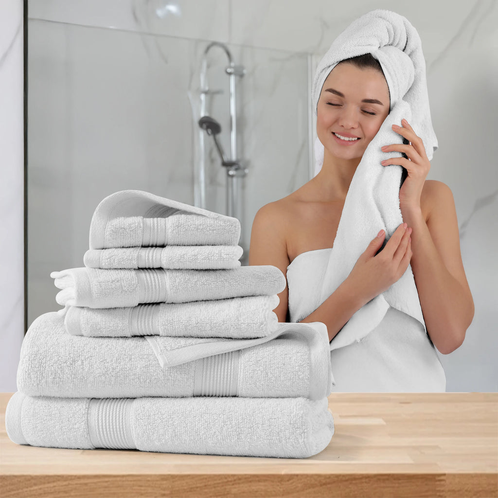 Lux Decor 6-Piece Bath Towel Set