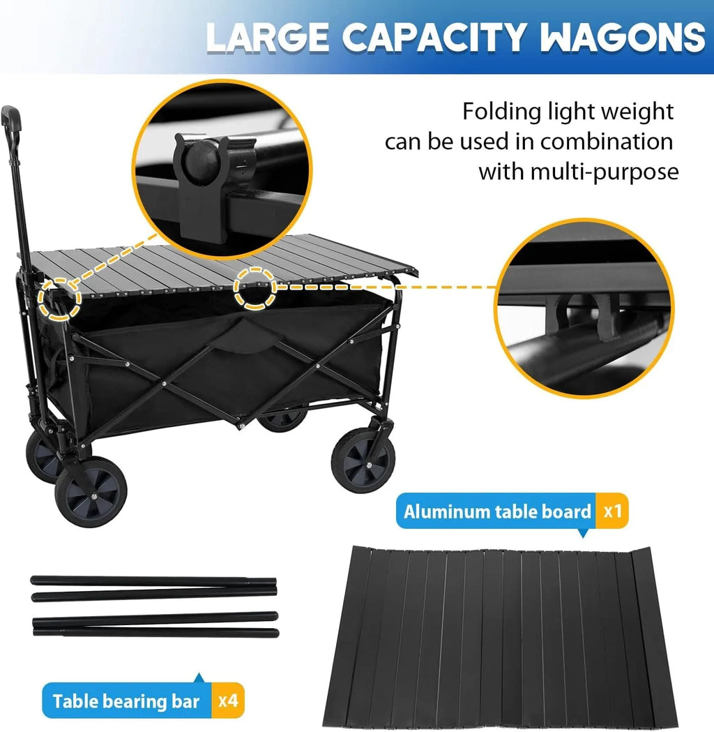 Garden Cart Folding Wagon Collapsible
