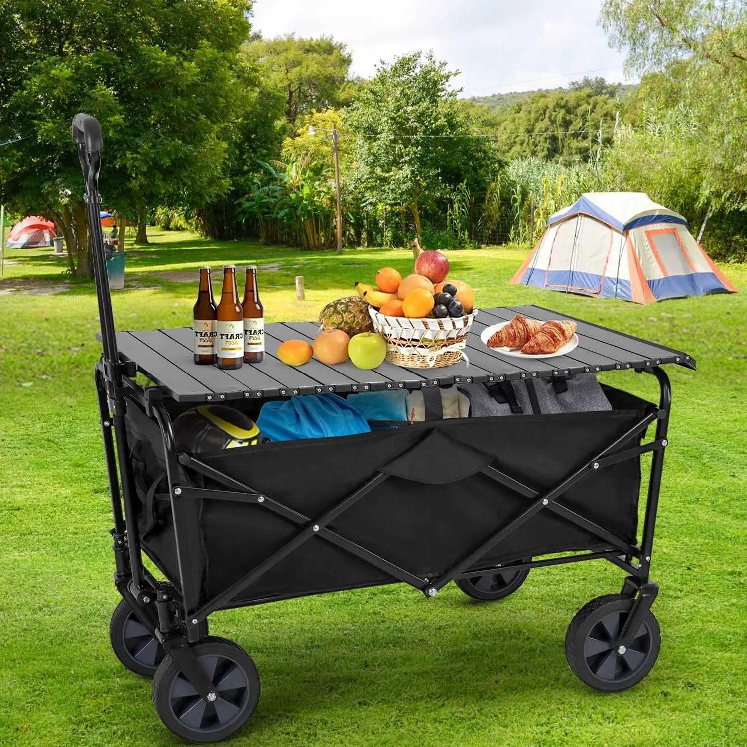 Garden Cart Folding Wagon Collapsible
