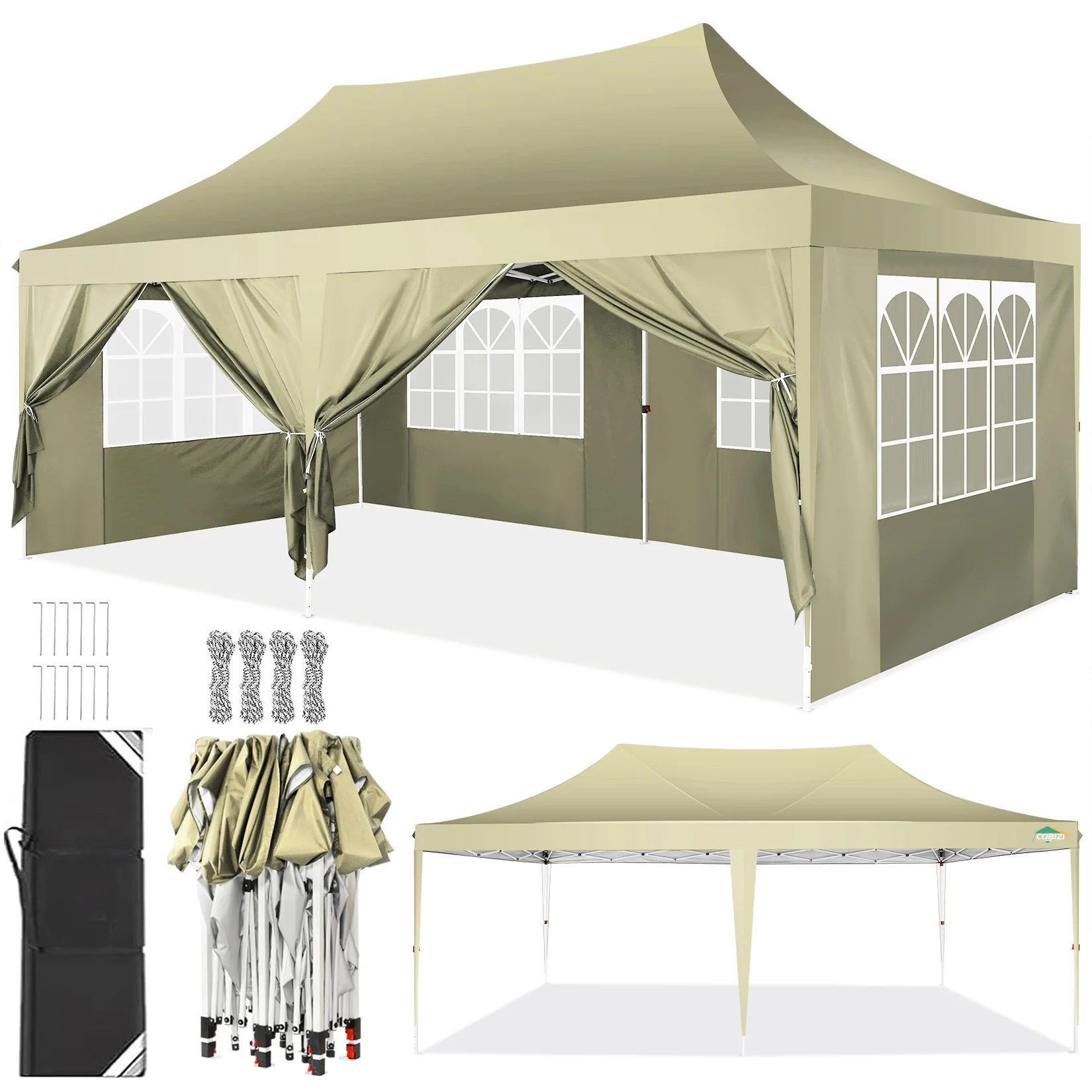 10x20ft Pop Up Canopy Gazebo