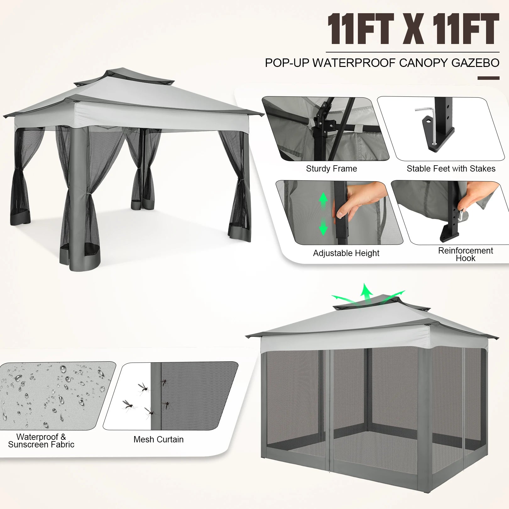 12x12 Pop up Gazebo