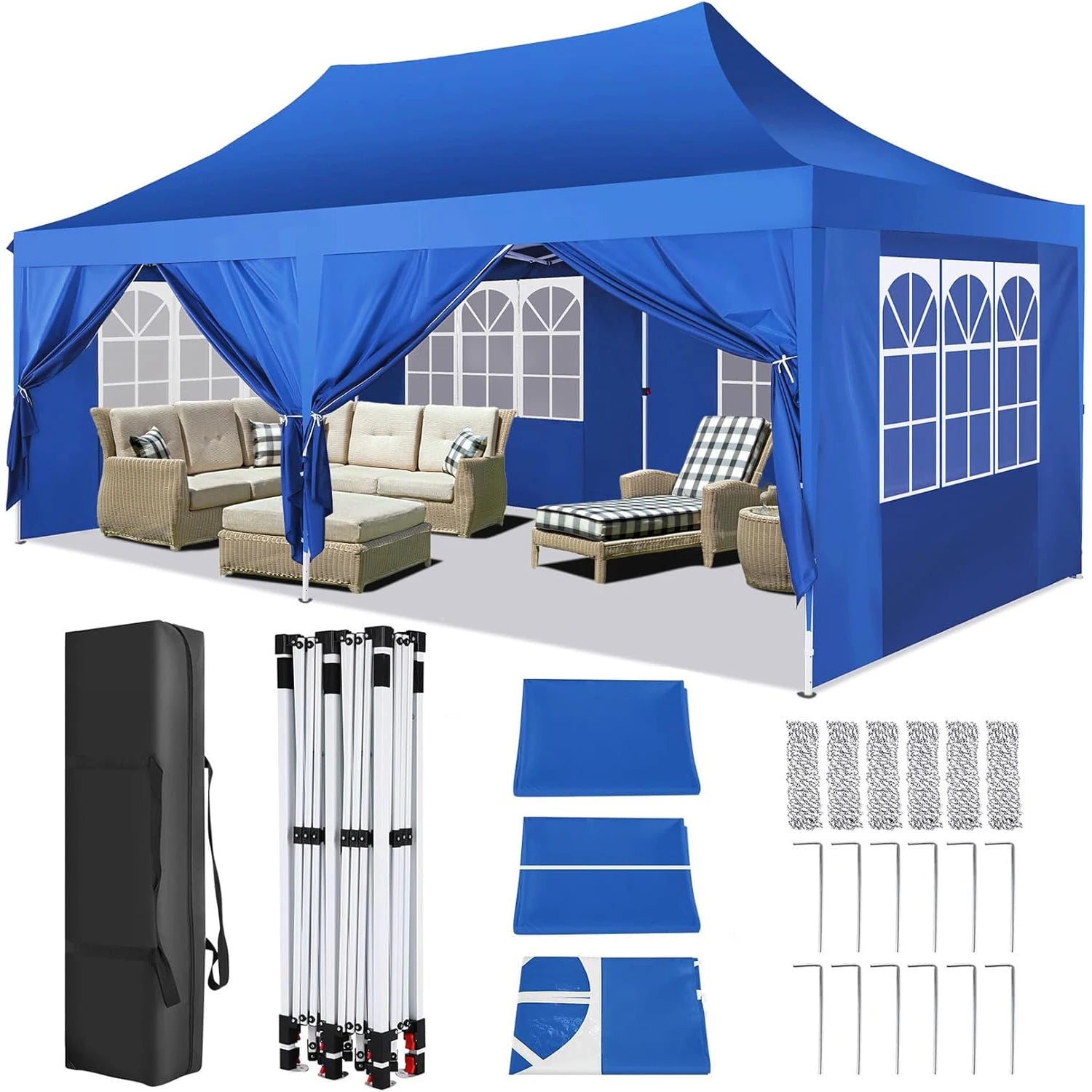 10x20ft Pop Up Canopy Gazebo