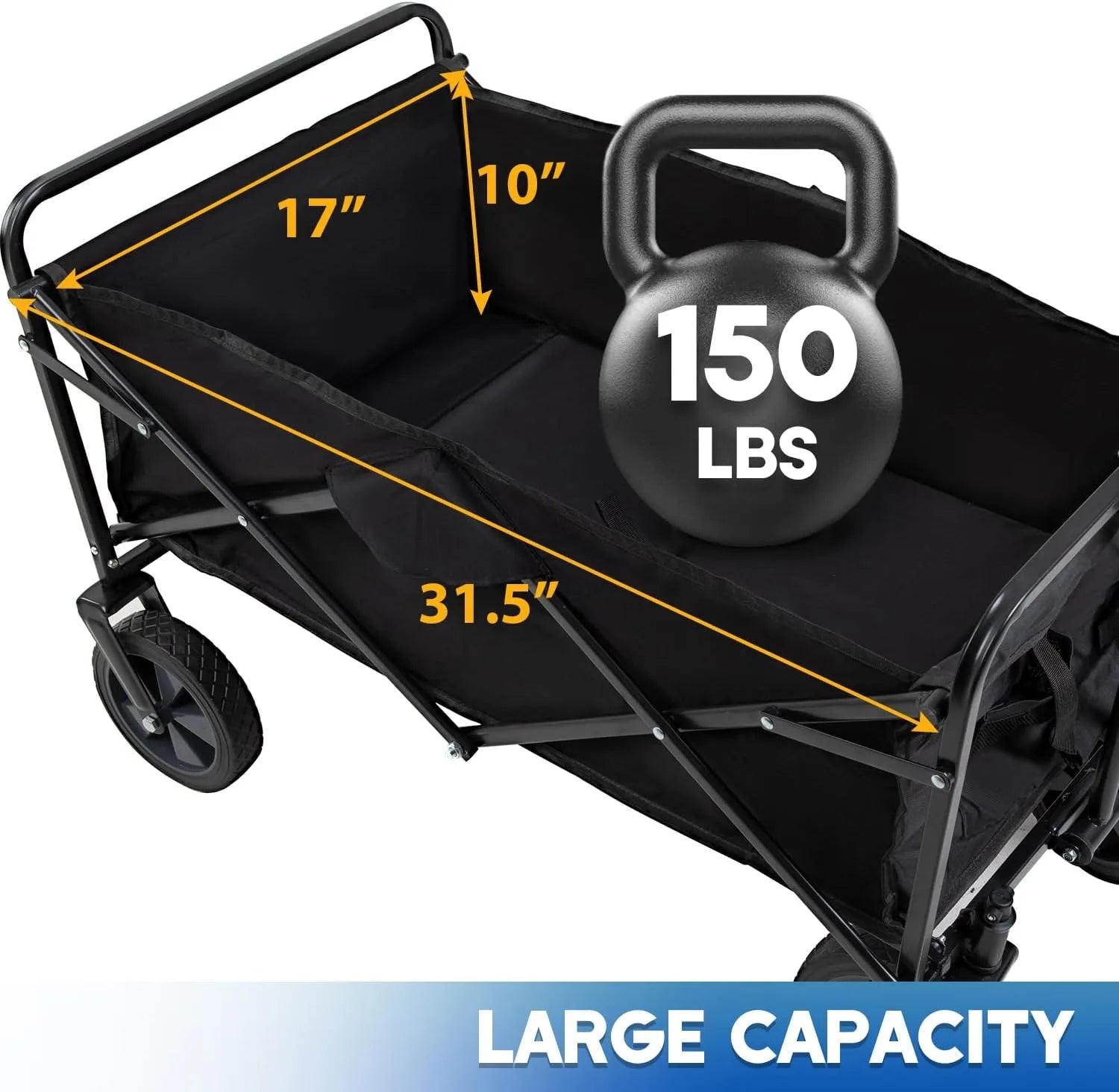 Garden Cart Folding Wagon Collapsible