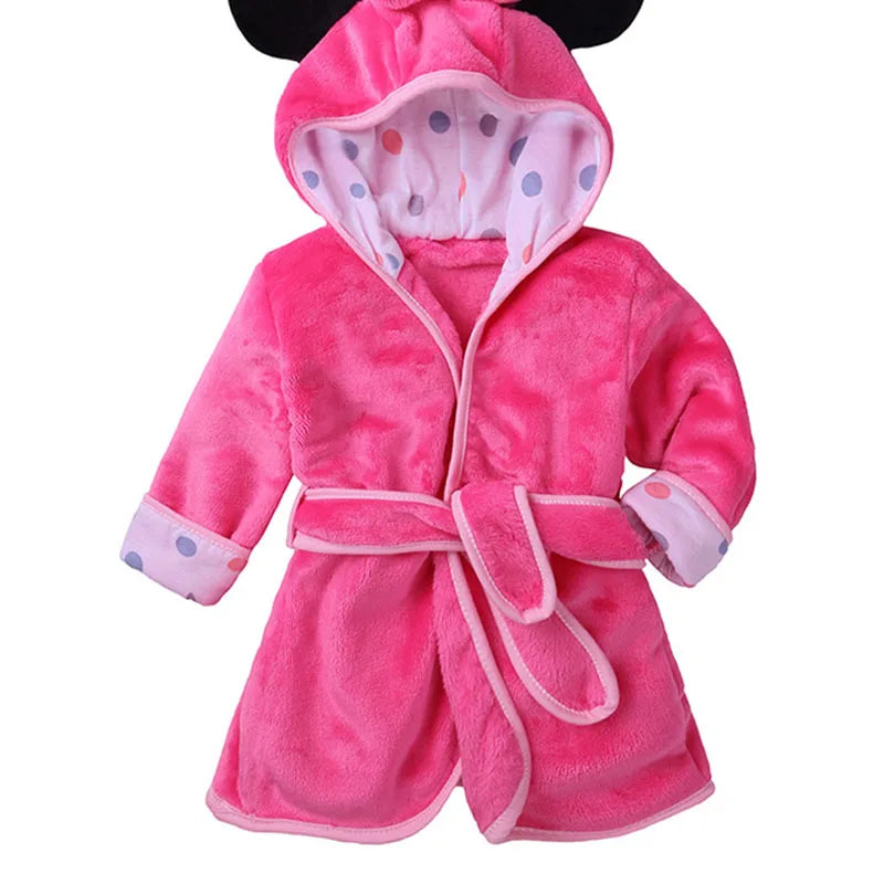 Children's Hooded  Bathrobe