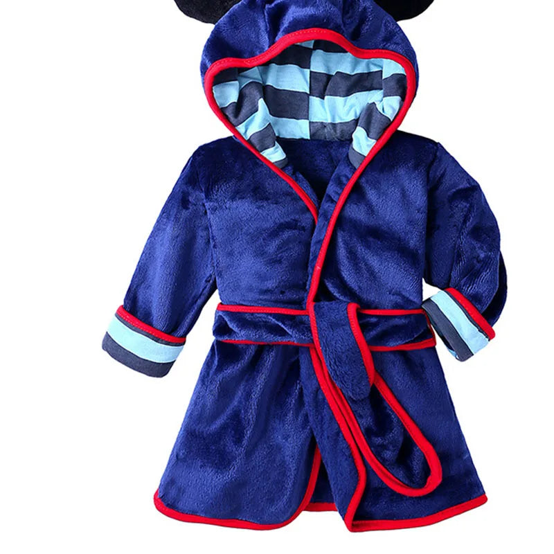 Children's Hooded  Bathrobe