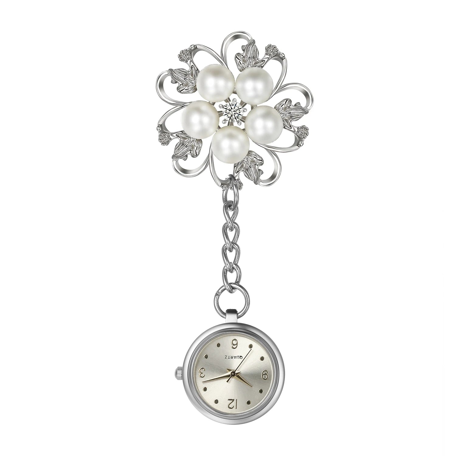 Nurse Watch For Women Clip-On Pocket