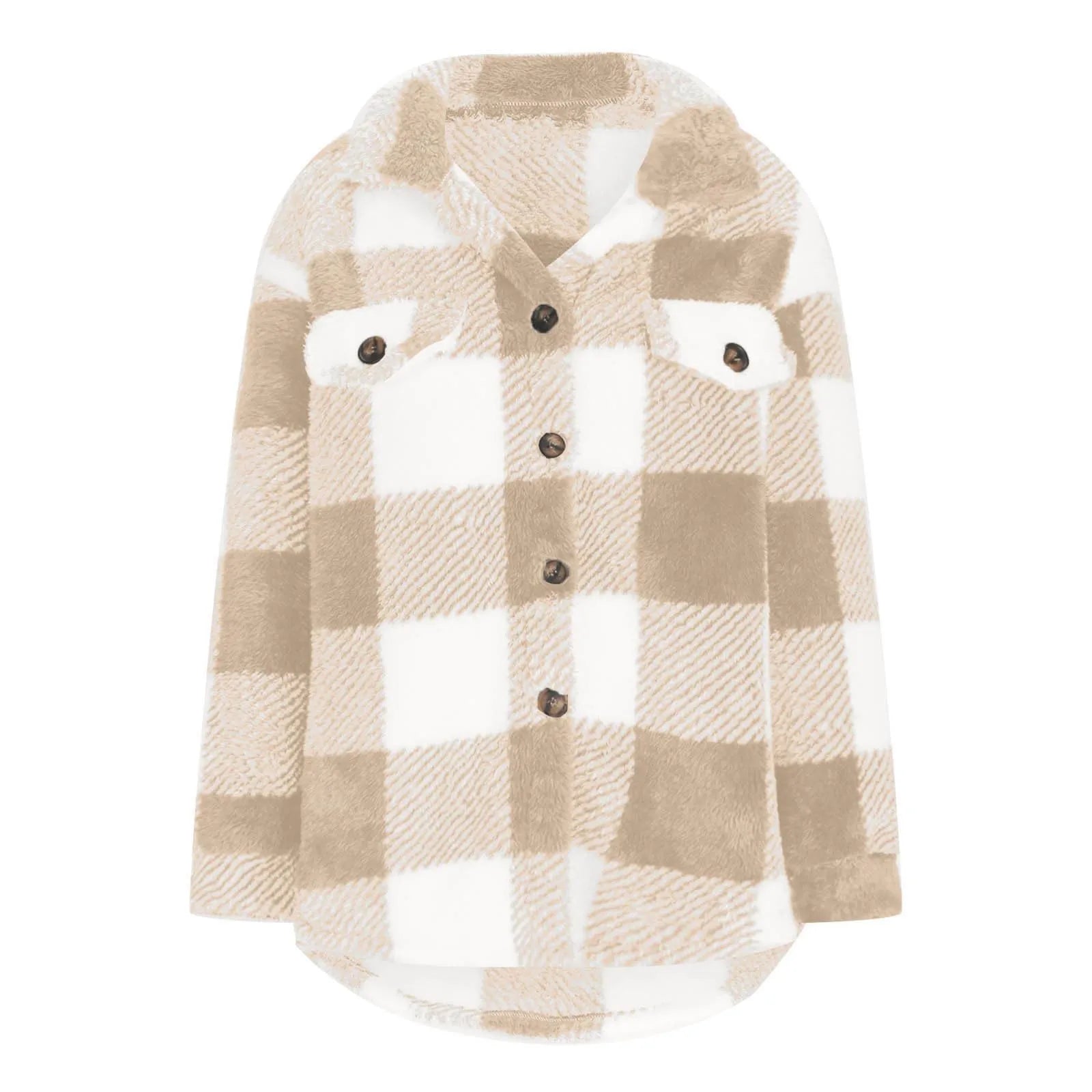 Oversized Warm Fleece Shirt