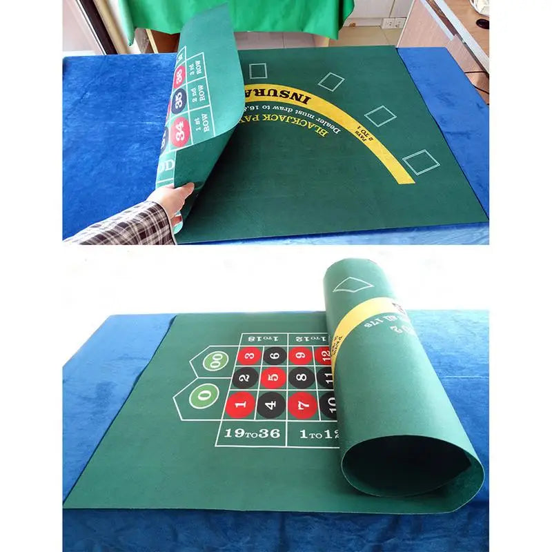 Double-sided Poker Layout Mat