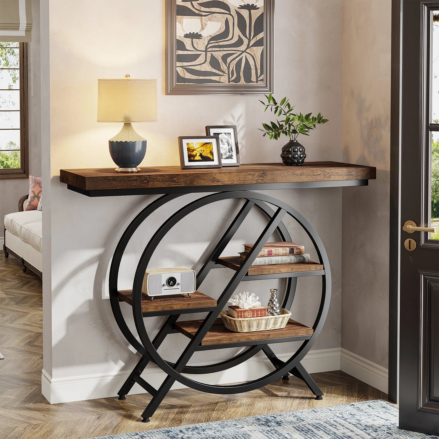 Entryway Console Table, 39.4-Inch