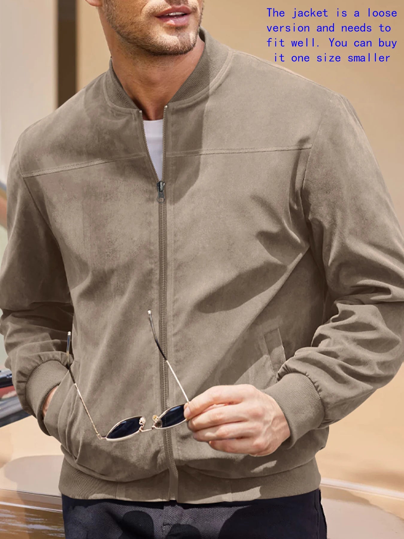 Casual Suede Jacket