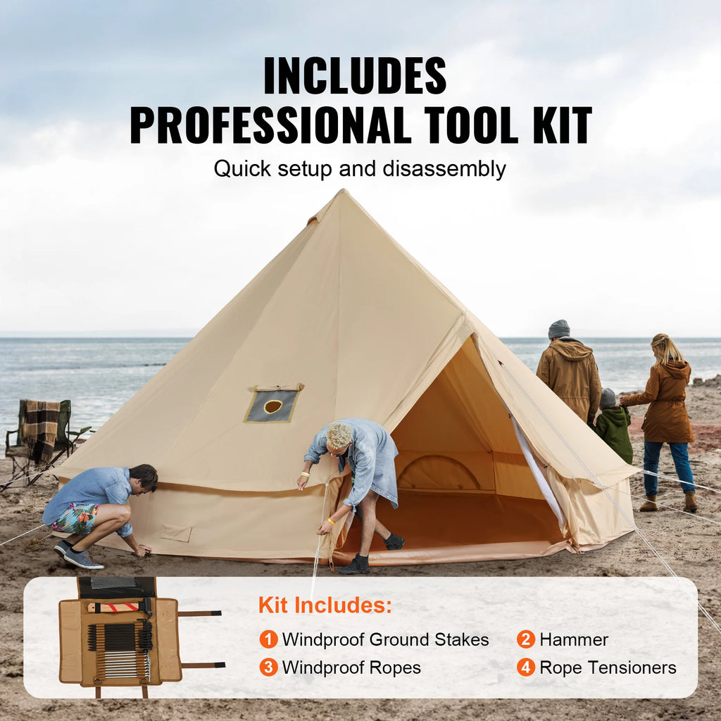 Canvas Bell Tent 4 Seasons