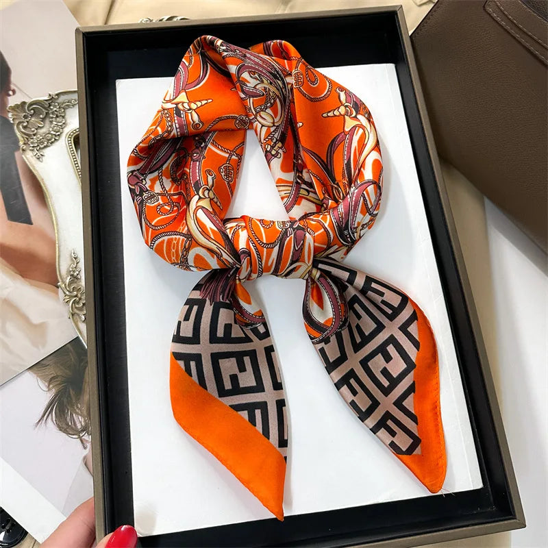 70cm silk scarf