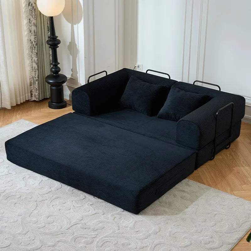 79'' Boneless Couch Foldable Convertible