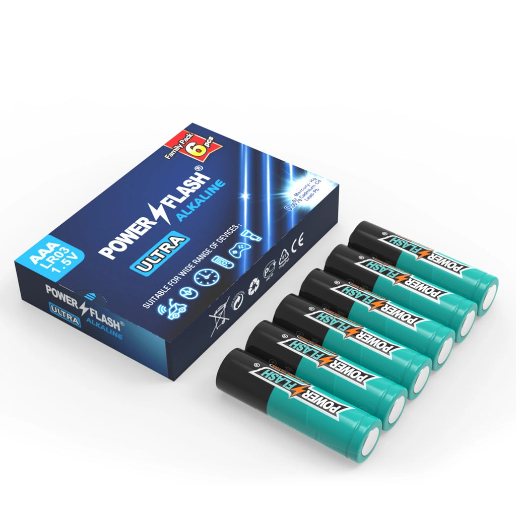 AAA 120 pcs Alkaline Long-Lasting Batteries