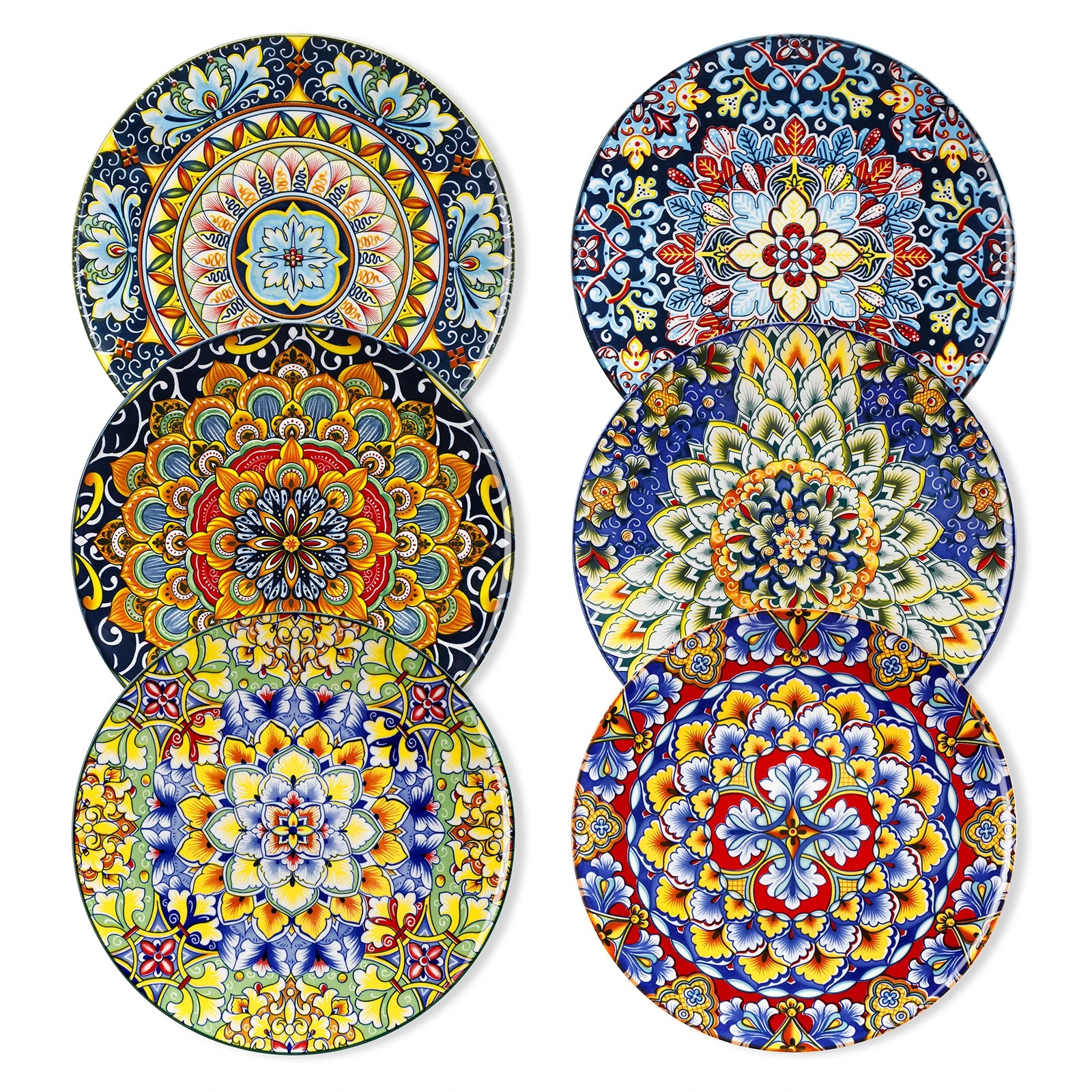 6/12 Piece Porcelain Dinner Plates
