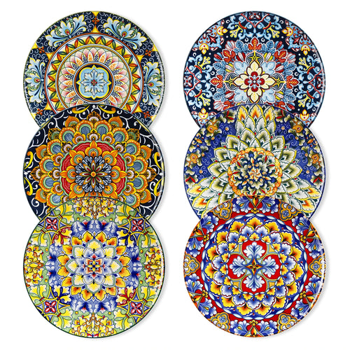6/12 Piece Porcelain Dinner Plates