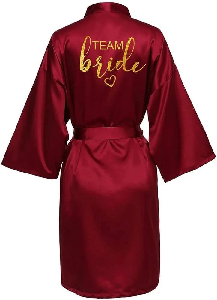 Wedding Party Satin Robes