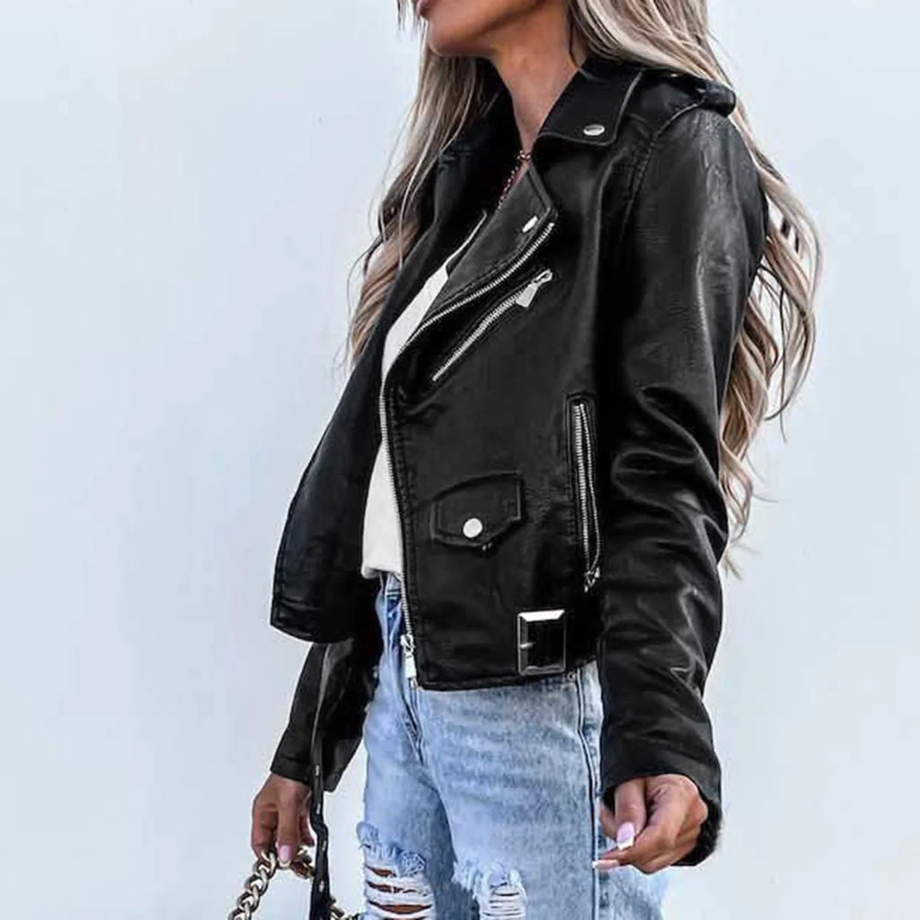 Leather Biker Jacket