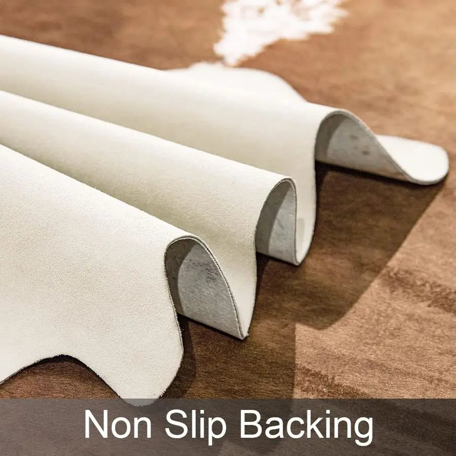 Cowhide Rug 4.6 x 5.2 Feet