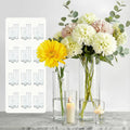 48-Pack Clear Glass Cylinder Vases, 4 Sizes (4/6/8/10 Inch)