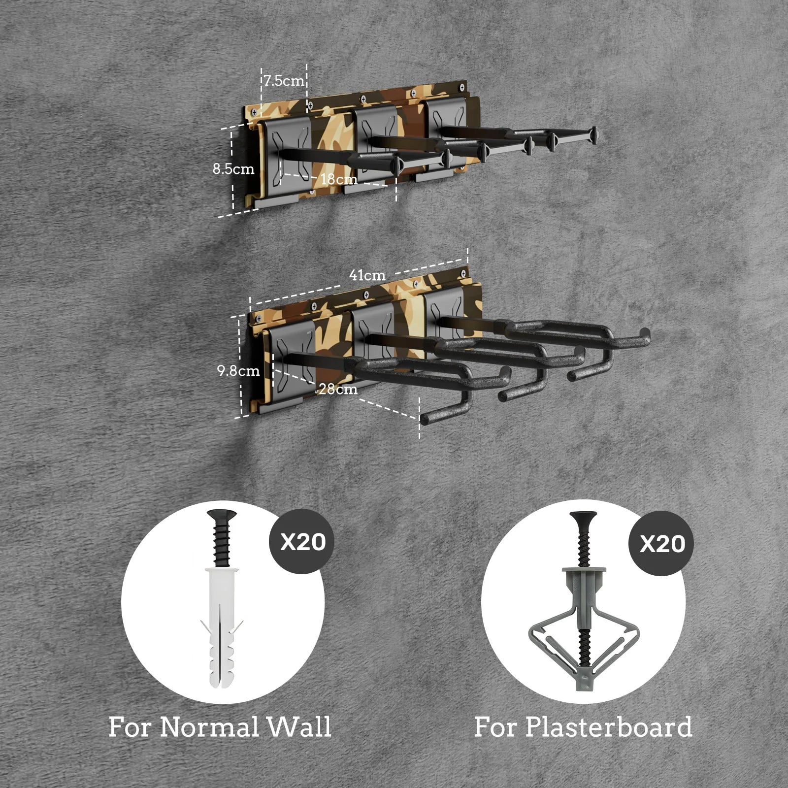 Gun Rack Heavy Duty Steel Shotgun