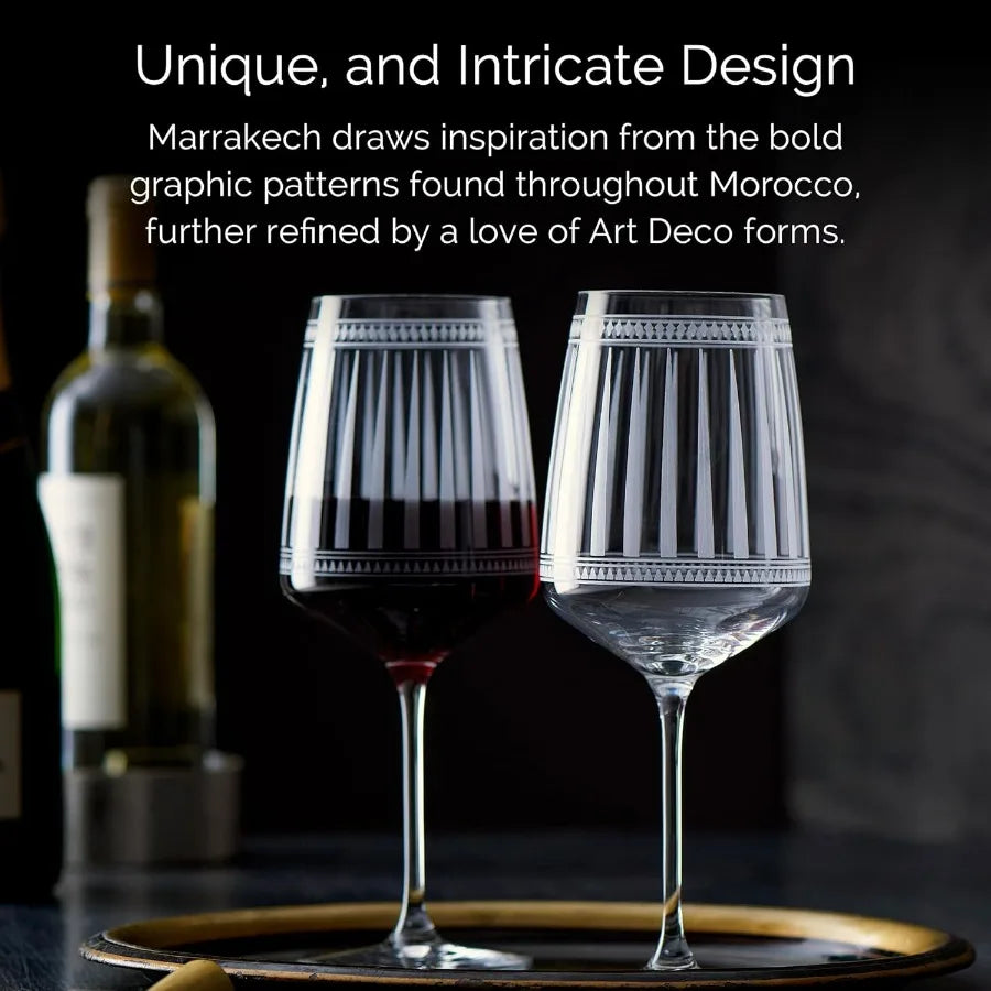 Elegant Dining Two Wine Glasses