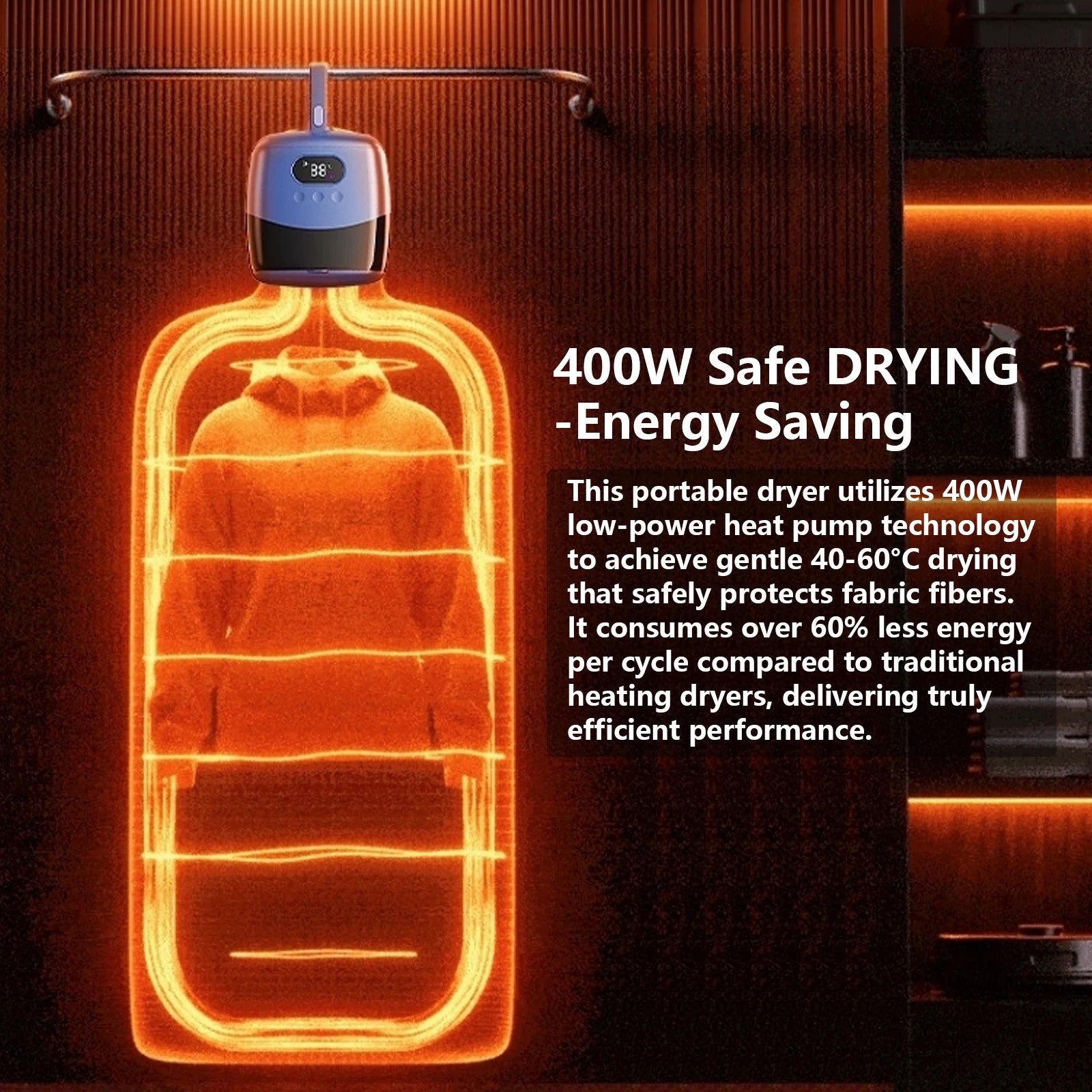 Portable Clothes Dryer Mini Compact