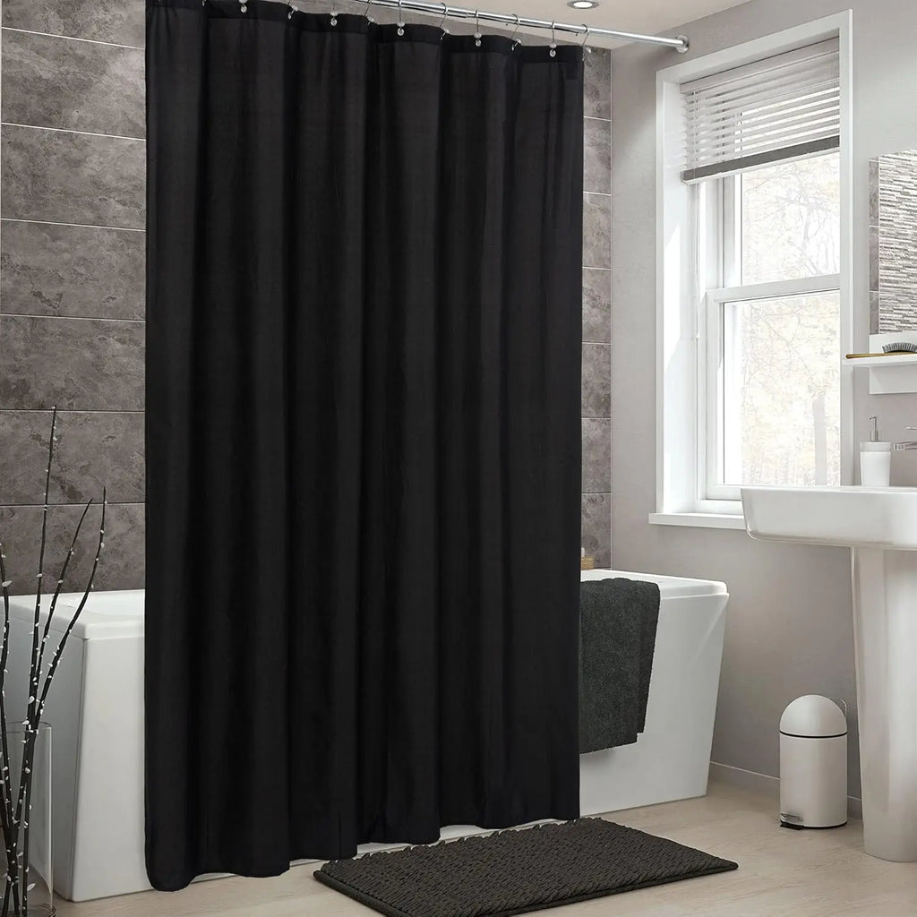 Waterproof Shower Curtain with Magnets