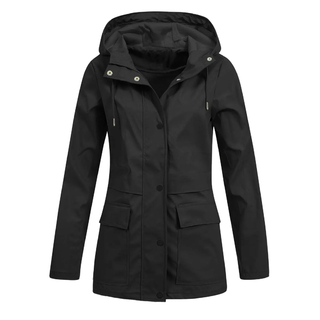 Plus Size Waterproof Rain Jacket