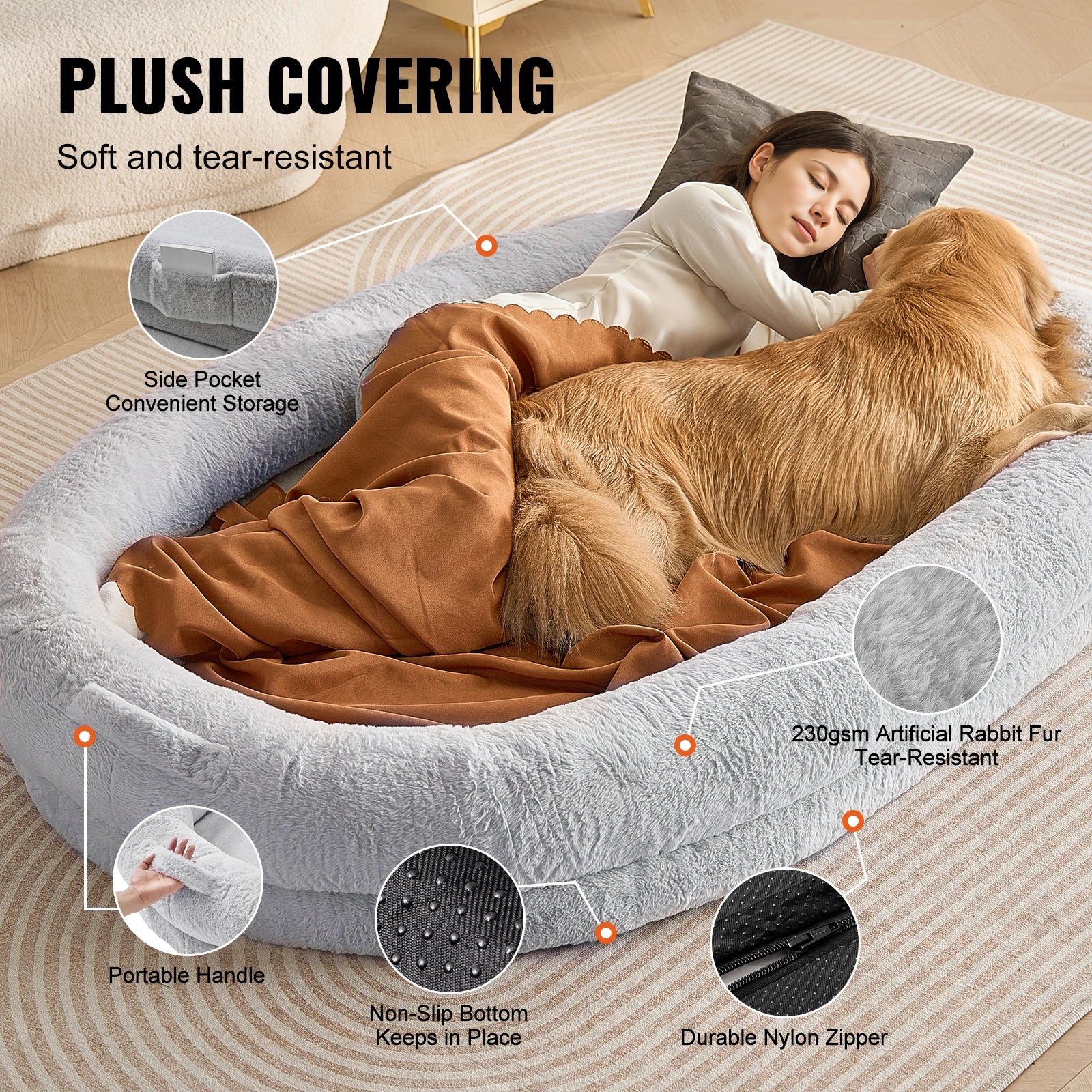 Human Dog Bed