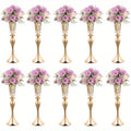 Metal Centerpiece Vases