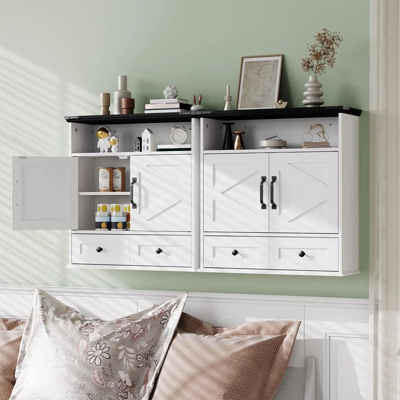 Wall Mounted Farmhouse Medicine Cabine